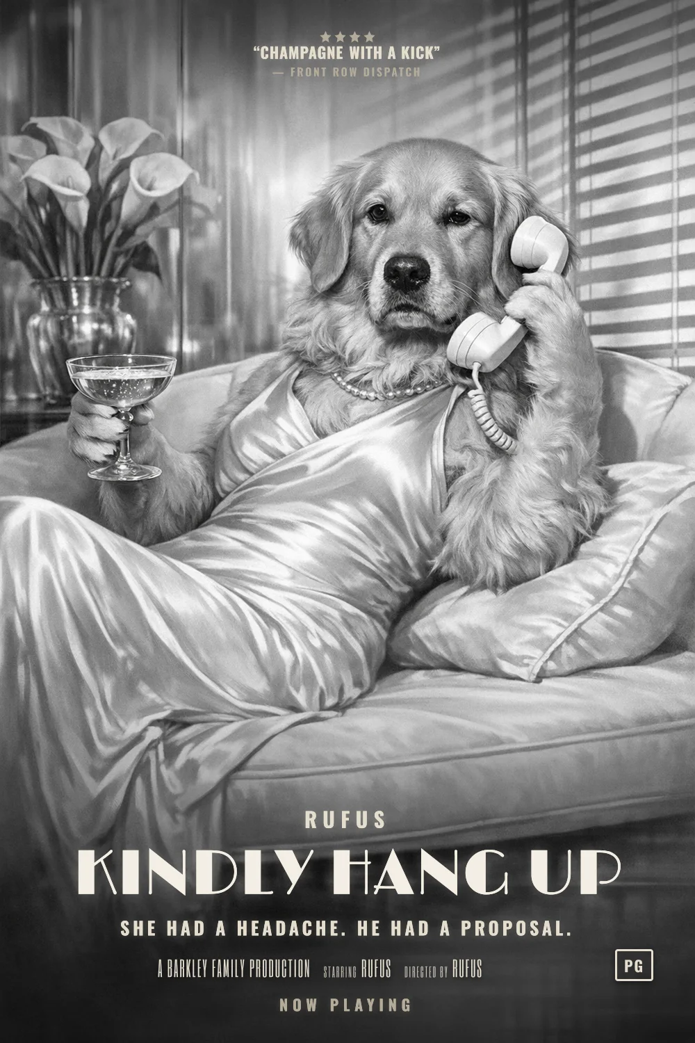 Rufus as the lead of a Drawing-Room Comedy 1934 poster: undefined