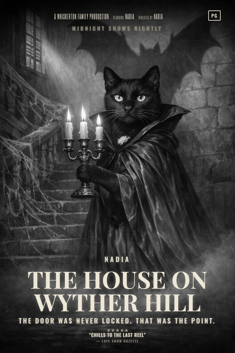 Nadia as the lead of a Gothic Chiller 1932 poster: undefined