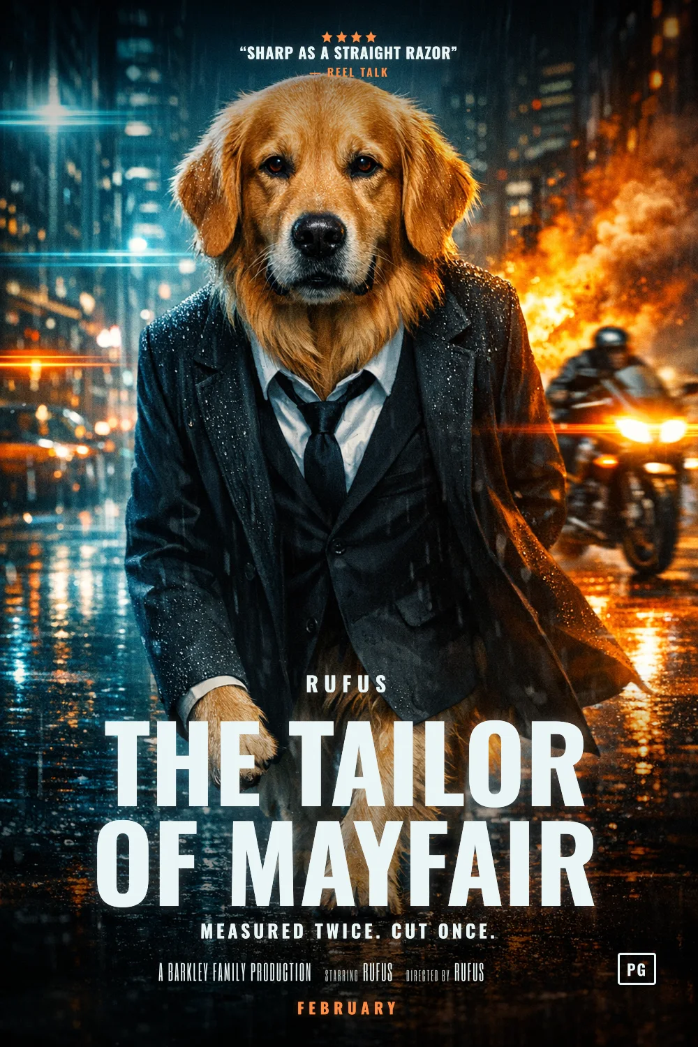 Rufus as the lead of a The Modern Spy 2015 poster: undefined