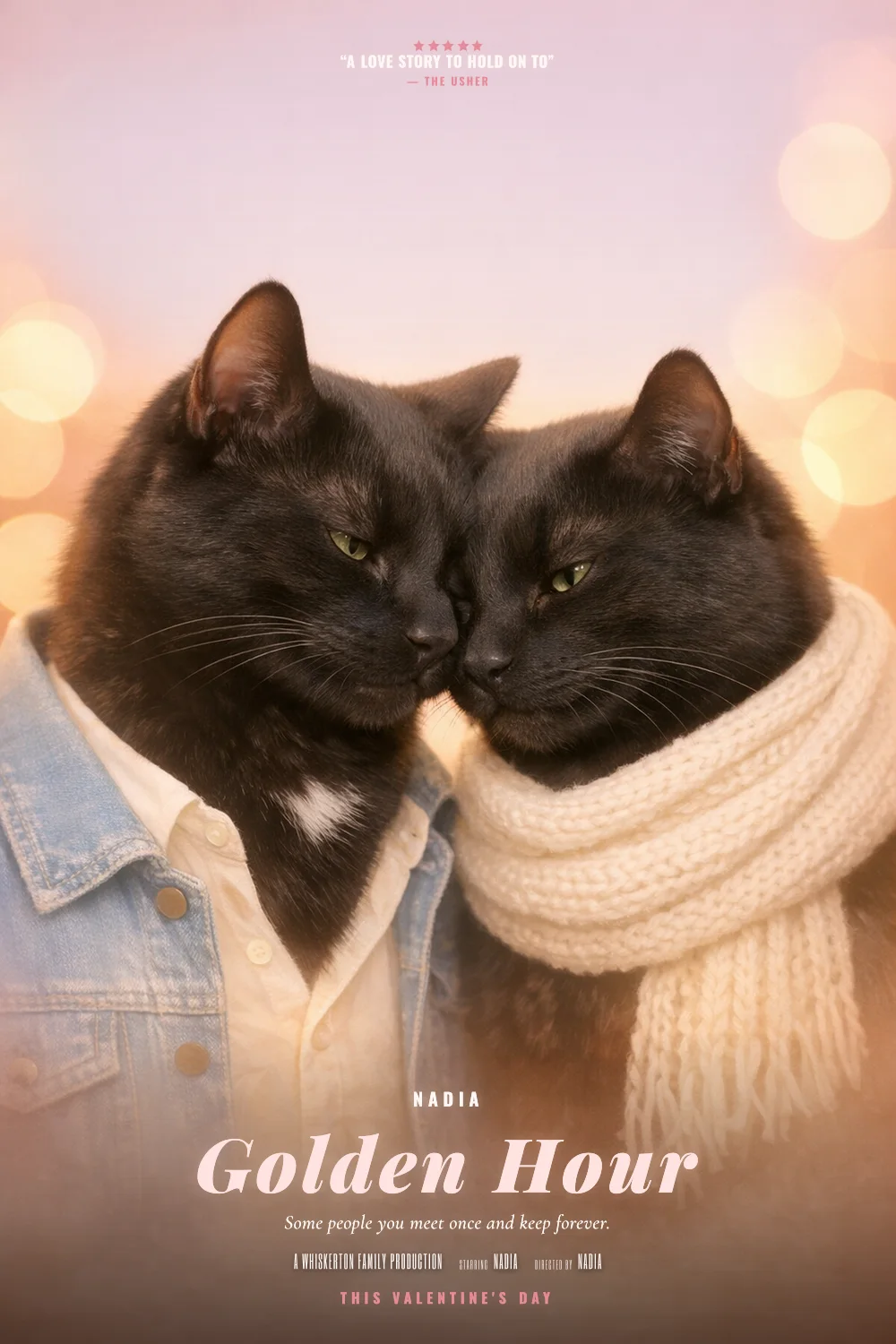 Nadia as the lead of a Soft Romance poster: undefined