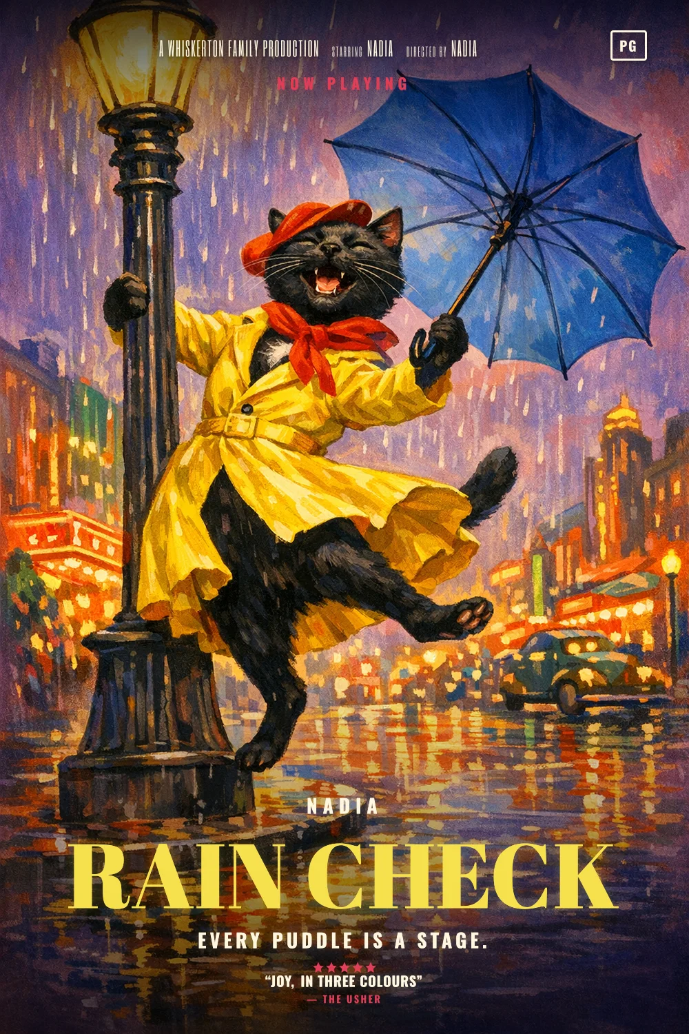 Nadia as the lead of a Technicolor Musical 1952 poster: undefined