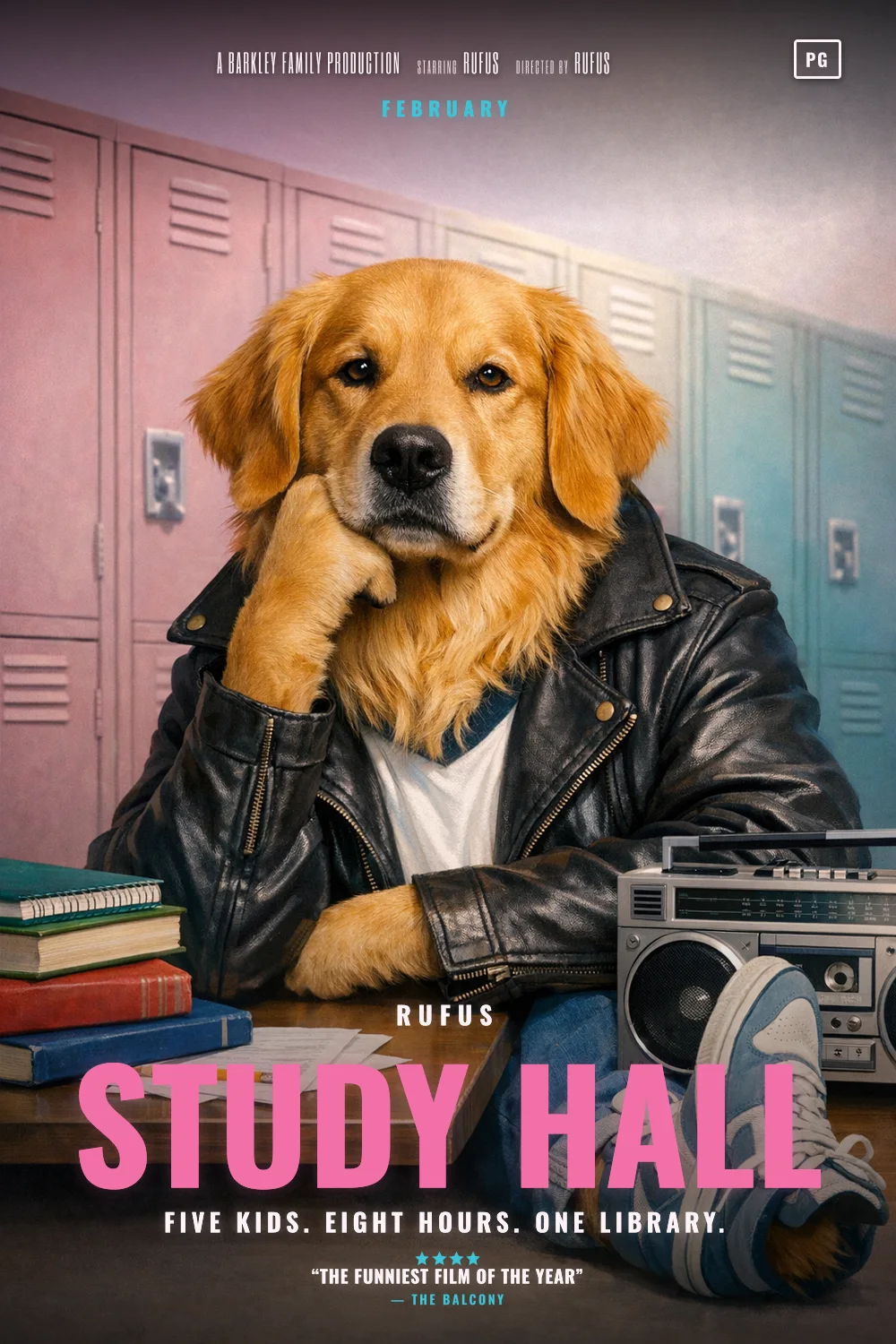 Rufus as the lead of a Detention 1985 poster: undefined